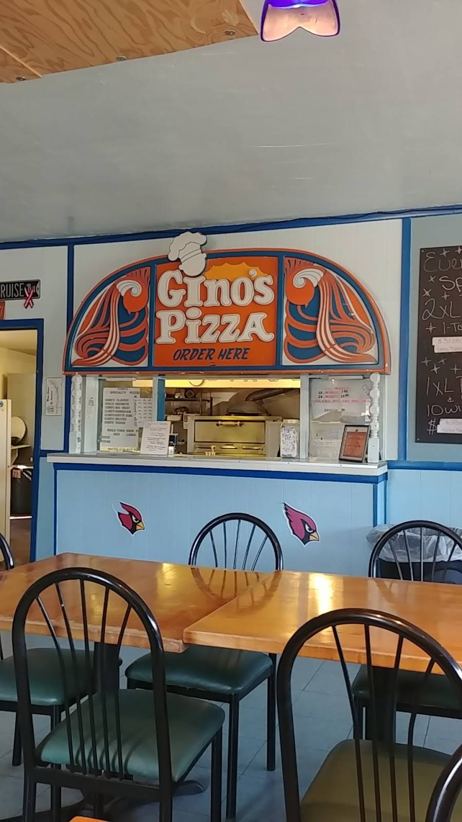 Ginos Pizza | restaurant | 6420 S Central Ave, Phoenix, AZ 85042, USA | 6022683341 OR +1 602-268-3341