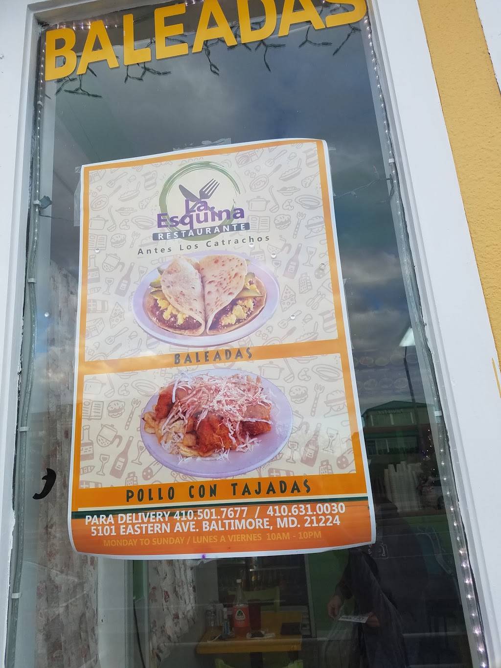 Los Catrachos | restaurant | 5101 Eastern Ave, Baltimore, MD 21224, USA | 4439631958 OR +1 443-963-1958