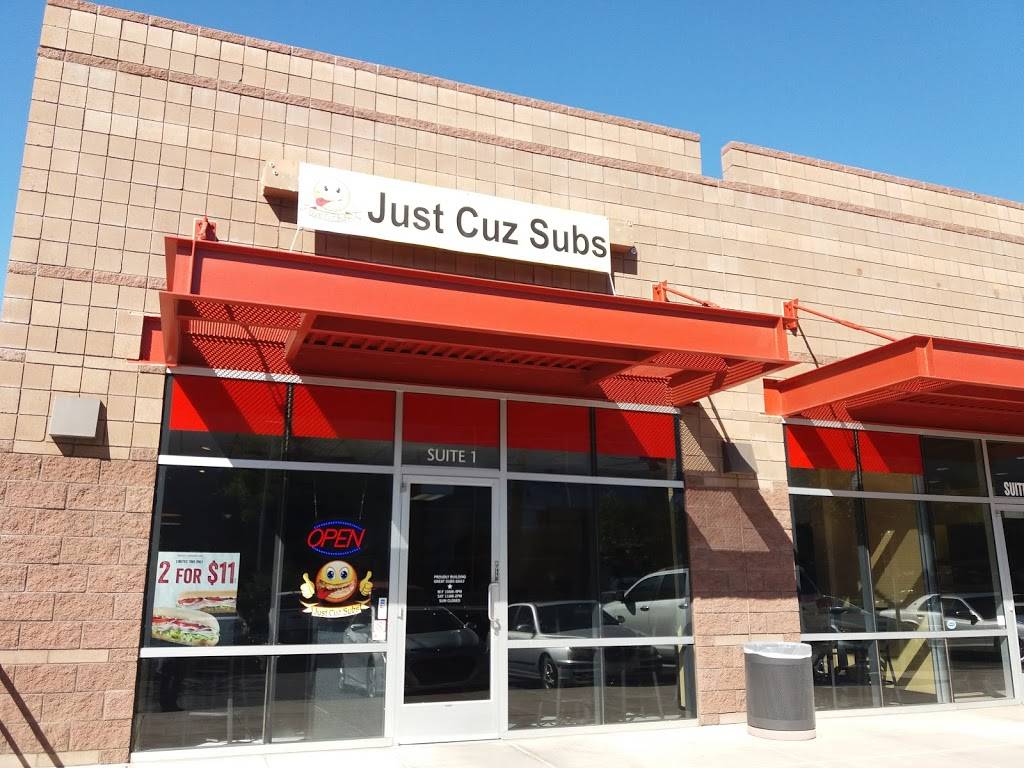 Just Cuz Subs | restaurant | 4801 E Washington St #1, Phoenix, AZ 85034, USA | 6022209393 OR +1 602-220-9393