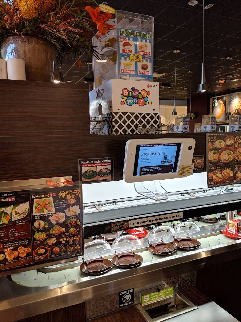 Kura Revolving Sushi Bar | restaurant | 1719 E Golf Rd, Schaumburg, IL 60173, USA | 6302830654 OR +1 630-283-0654