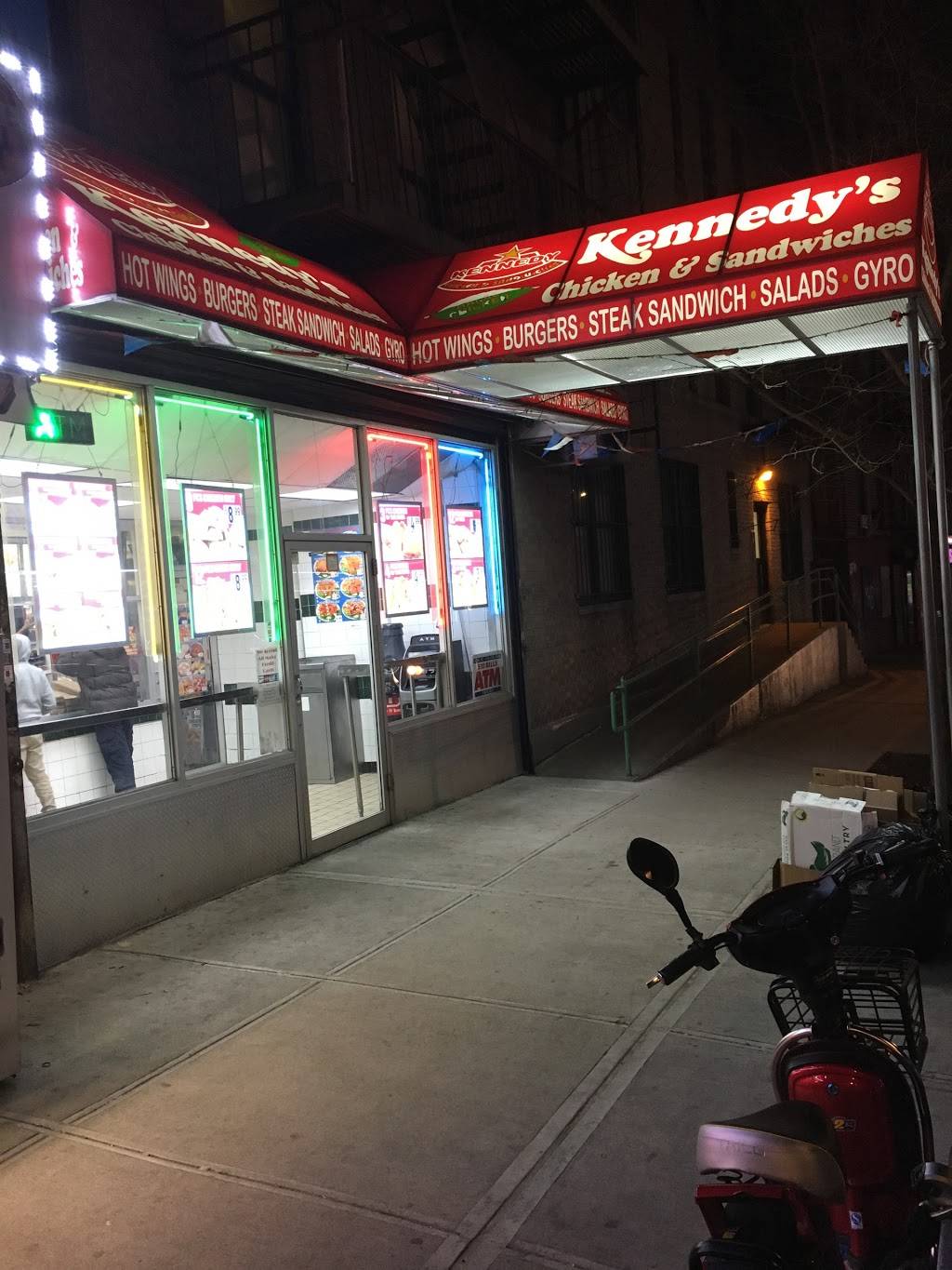 Kennedy Fried chicken | restaurant | 1893 W Burnside Ave, The Bronx, NY 10453, USA | 3472978070 OR +1 347-297-8070