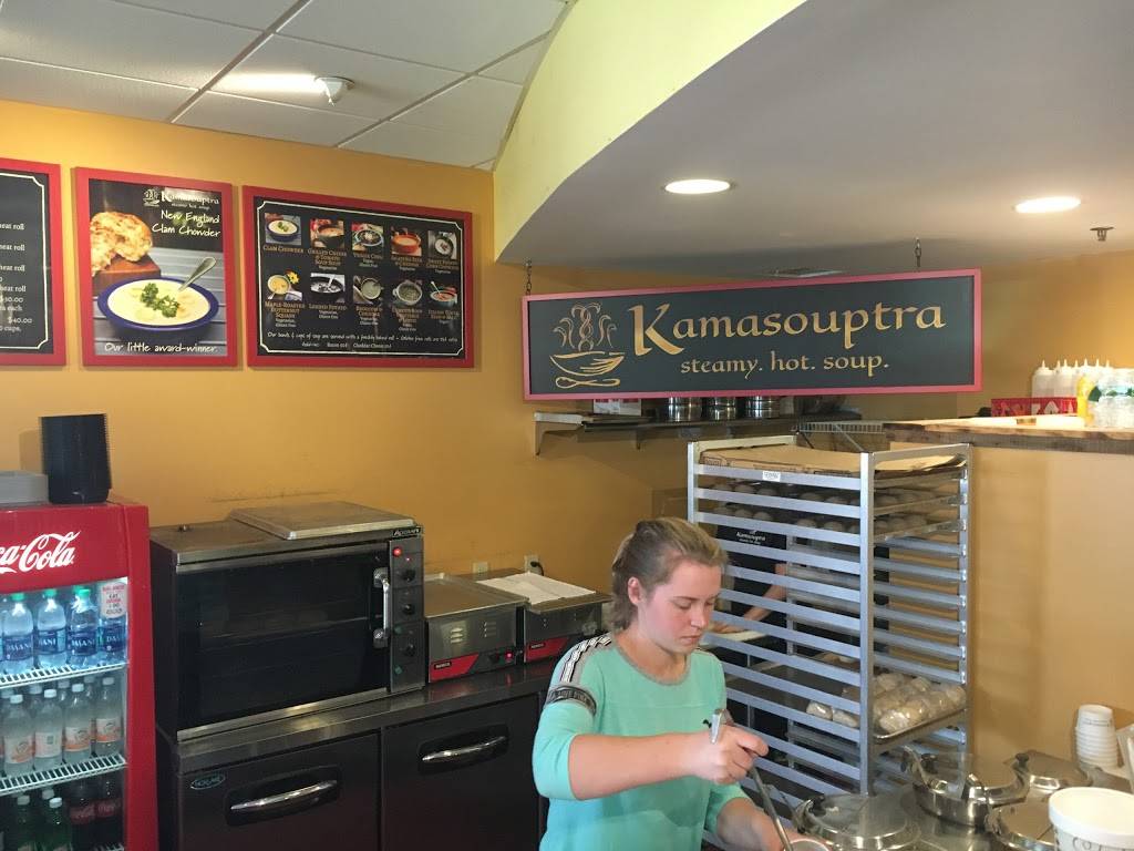 Kamasouptra | restaurant | 20 Bow St, Freeport, ME 04032, USA | 2074156692 OR +1 207-415-6692