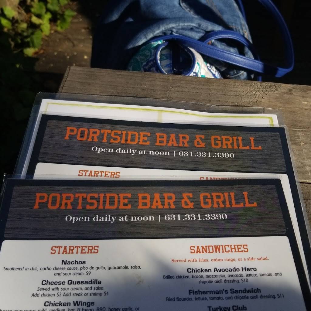Portside Bar & Grill | restaurant | 242 Traders Cove, Port Jefferson, NY 11777, USA | 6313313390 OR +1 631-331-3390