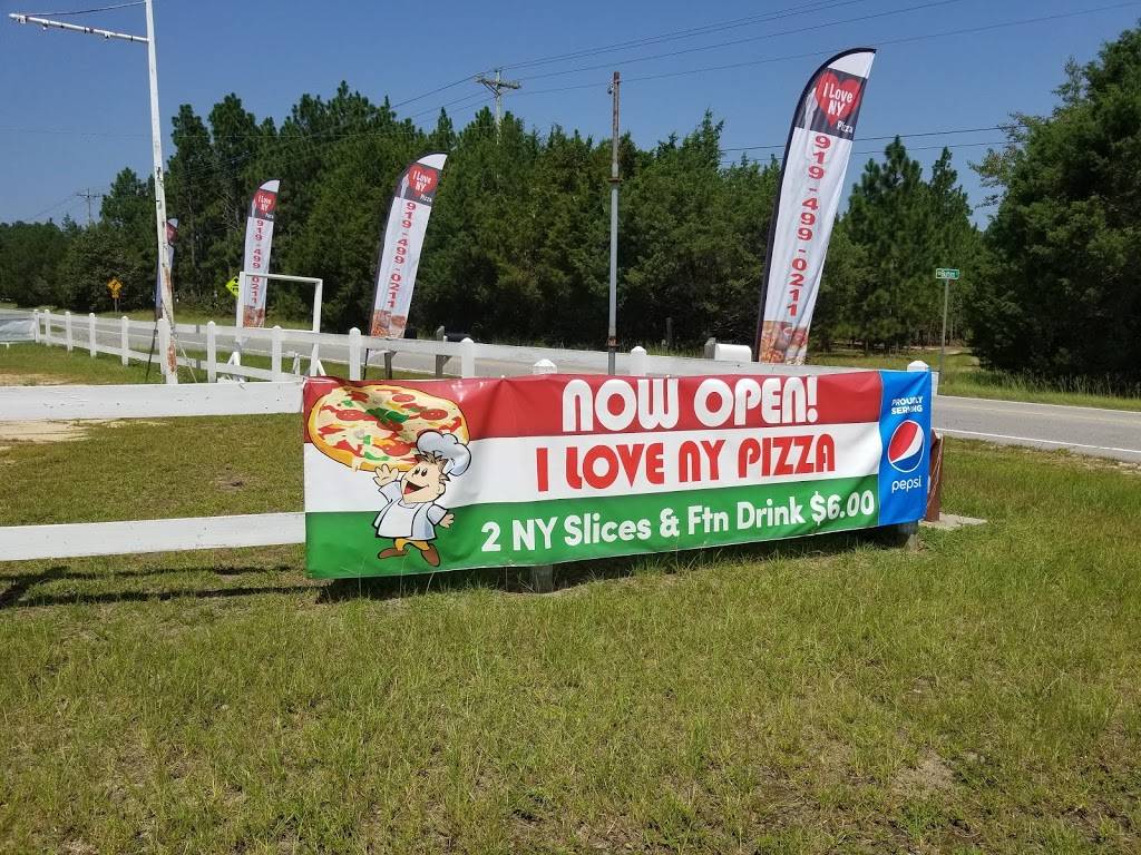 I Love NY Pizza | restaurant | 21165 NC-24, Cameron, NC 28326, USA | 9194990211 OR +1 919-499-0211