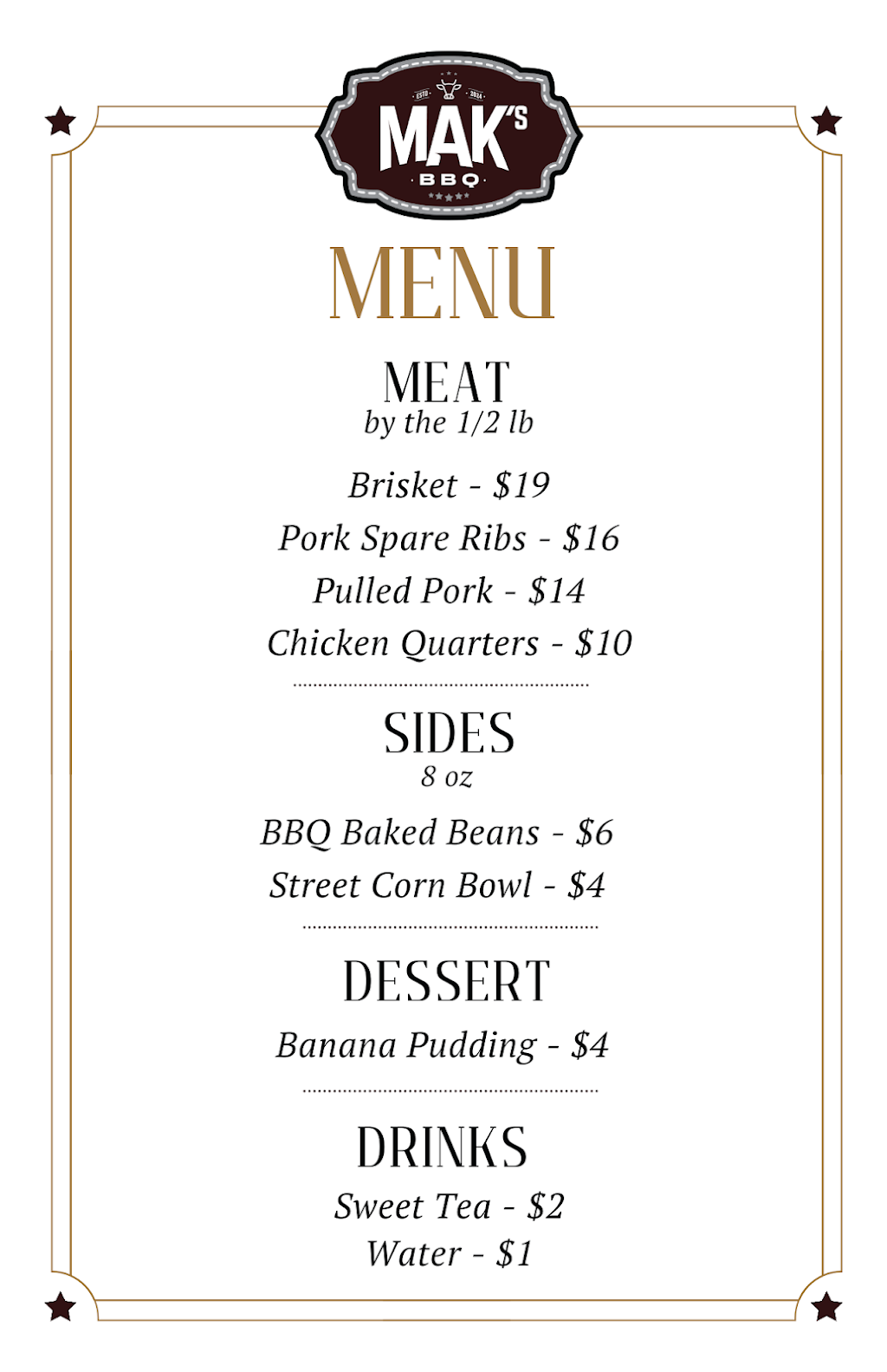 MAKs BBQ | restaurant | 10128 Alta Sierra Dr, Grass Valley, CA 95949, USA | 5303628555 OR +1 530-362-8555