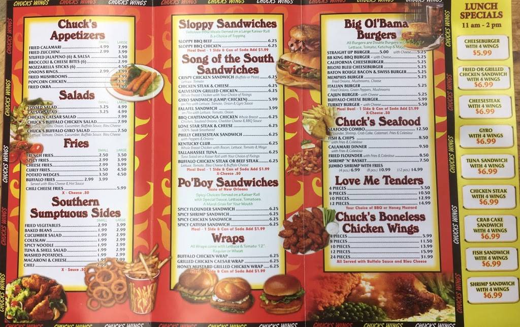 Chucks Cafe | restaurant | 1980 N Olden Ave, Trenton, NJ 08618, USA | 6098822140 OR +1 609-882-2140