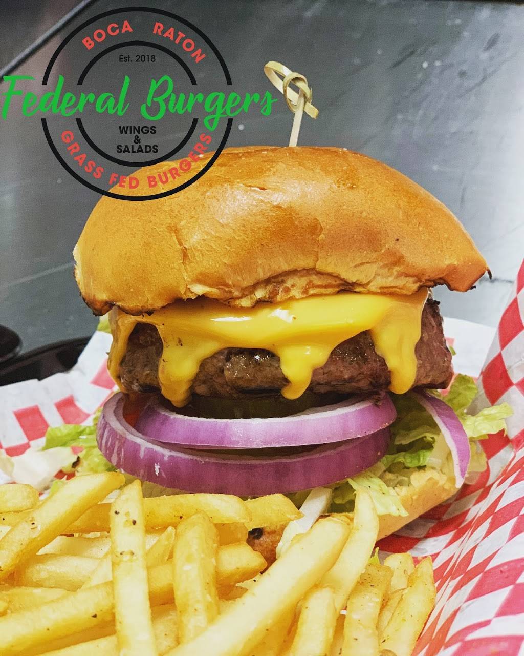 Federal Burgers & Wings | restaurant | 2831 N Federal Hwy, Boca Raton, FL 33431, USA | 5614477995 OR +1 561-447-7995