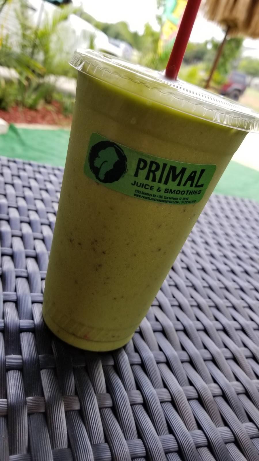 Primal Juice & Smoothies | restaurant | 9703 Bandera Rd #106, San Antonio, TX 78250, USA | 2108030710 OR +1 210-803-0710