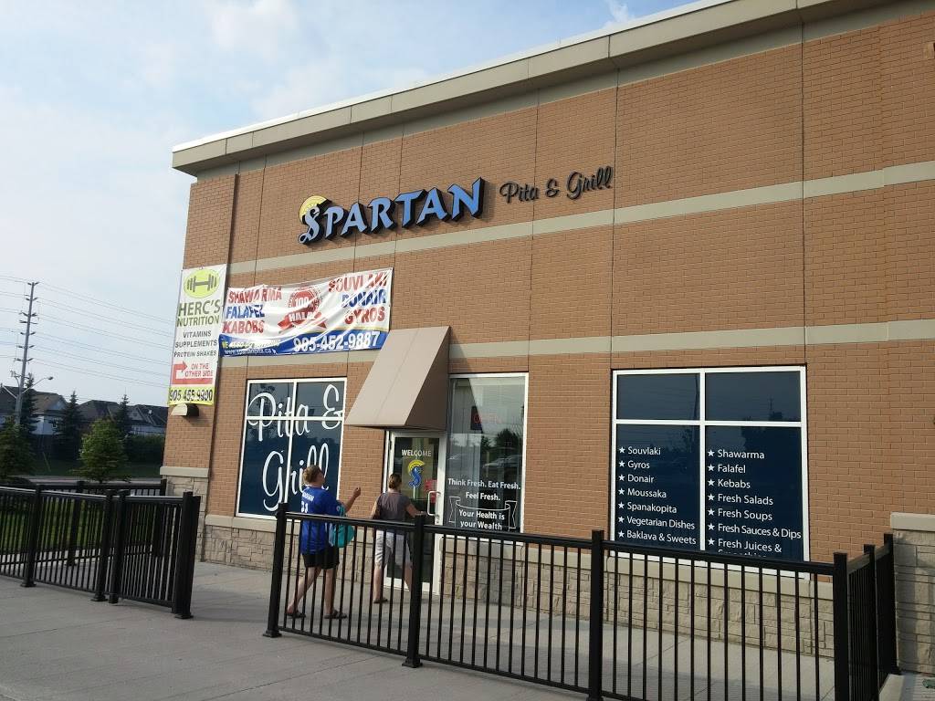 Spartan Pita & Grill | restaurant | 175 Fletchers Creek Blvd #6, Brampton, ON L6X 0Y7, Canada | 9054529887 OR +1 905-452-9887