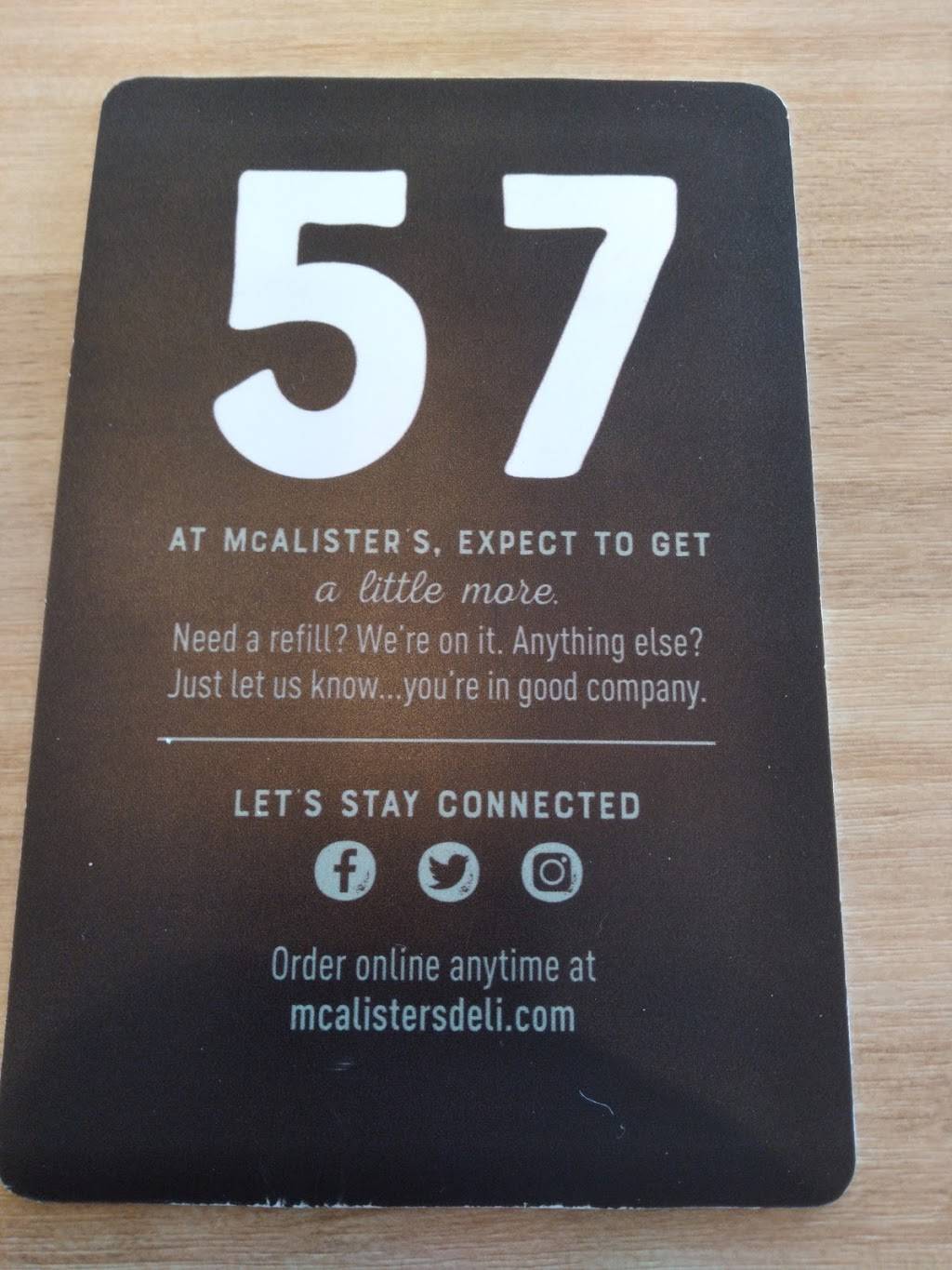 McAlisters Deli | restaurant | 3180 E Agency St, Burlington, IA 52601, USA | 3195765511 OR +1 319-576-5511