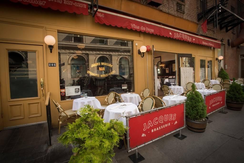 Jacques Brasserie | restaurant | 206 E 85th St, New York, NY 10028, USA | 2123272272 OR +1 212-327-2272