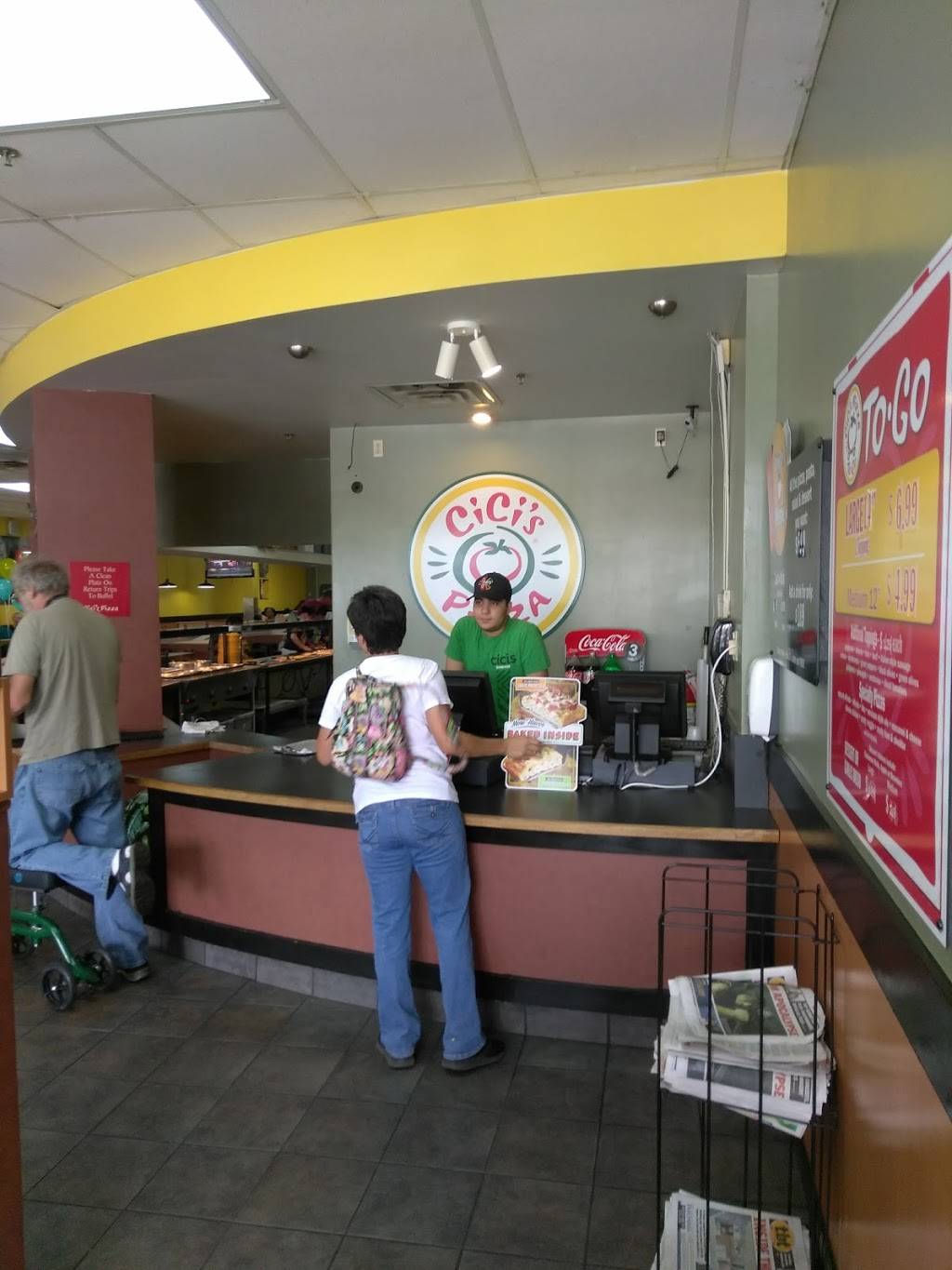 Cicis | restaurant | 1991 W Lumsden Rd, Brandon, FL 33511, USA | 8136578400 OR +1 813-657-8400