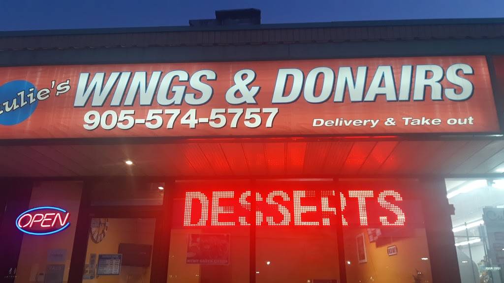 Paulies Wings & Donairs | restaurant | 30 Rymal Rd E, Hamilton, ON L9B 1T7, Canada | 9055745757 OR +1 905-574-5757