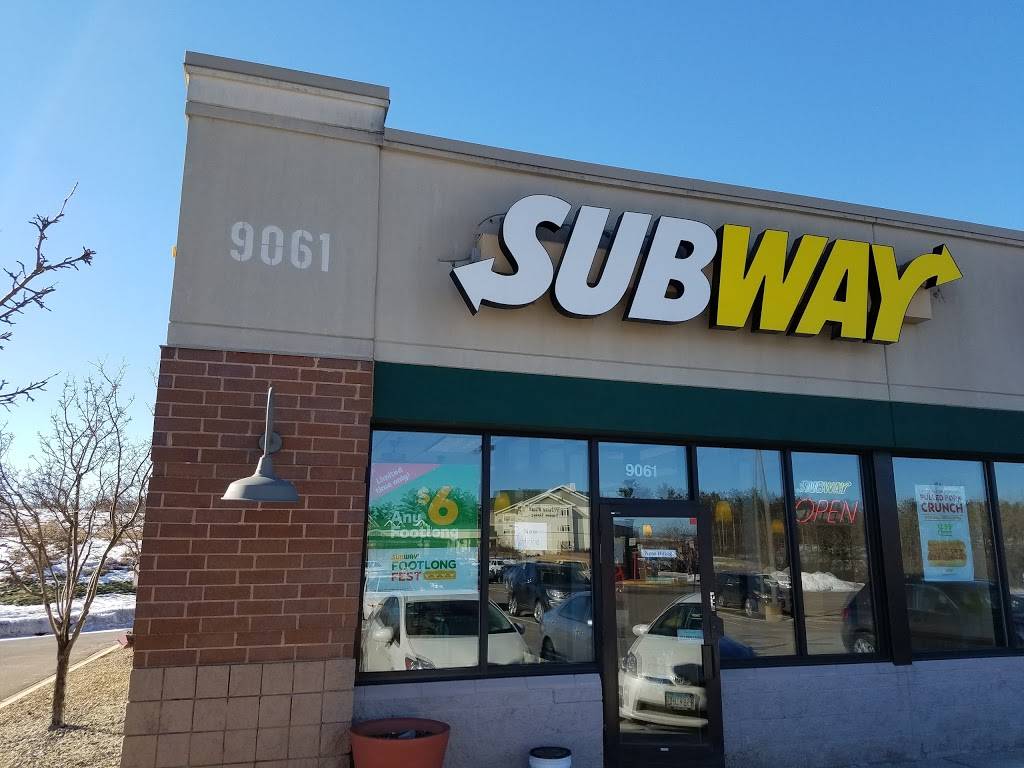 Subway | restaurant | 9061 Broderick Blvd, Inver Grove Heights, MN 55076, USA | 6512560275 OR +1 651-256-0275