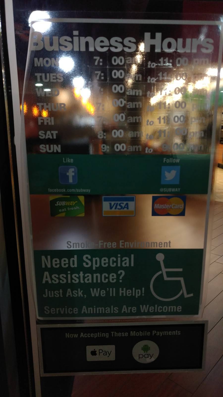 Subway | restaurant | 2428 N Dearing Rd, Parma, MI 49269, USA | 5175133216 OR +1 517-513-3216