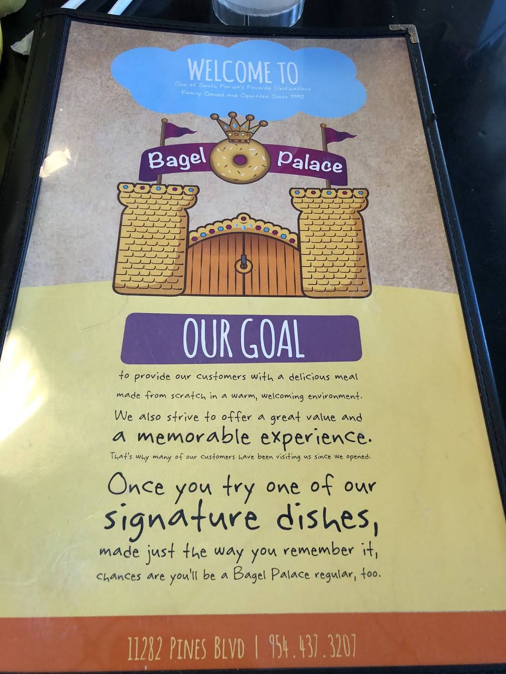 Bagel Palace | restaurant | 11282 Pines Blvd, Hollywood, FL 33026, USA | 9544373207 OR +1 954-437-3207