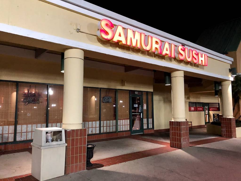 Samurai Sushi | restaurant | 100 International Pkwy #122, Heathrow, FL 32746, USA | 4078293299 OR +1 407-829-3299