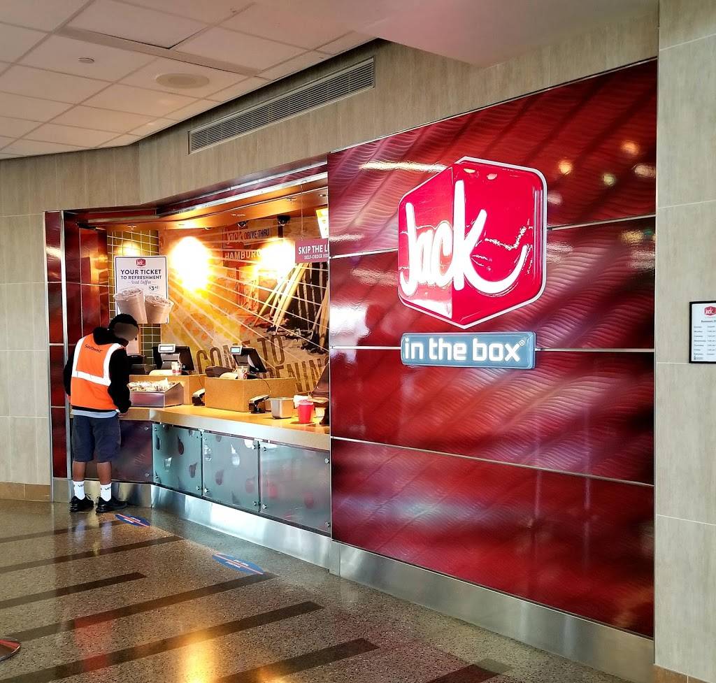 Jack in the Box | restaurant | Terminal 1 West Space 1024, San Diego, CA 92101, USA | 6192970095 OR +1 619-297-0095
