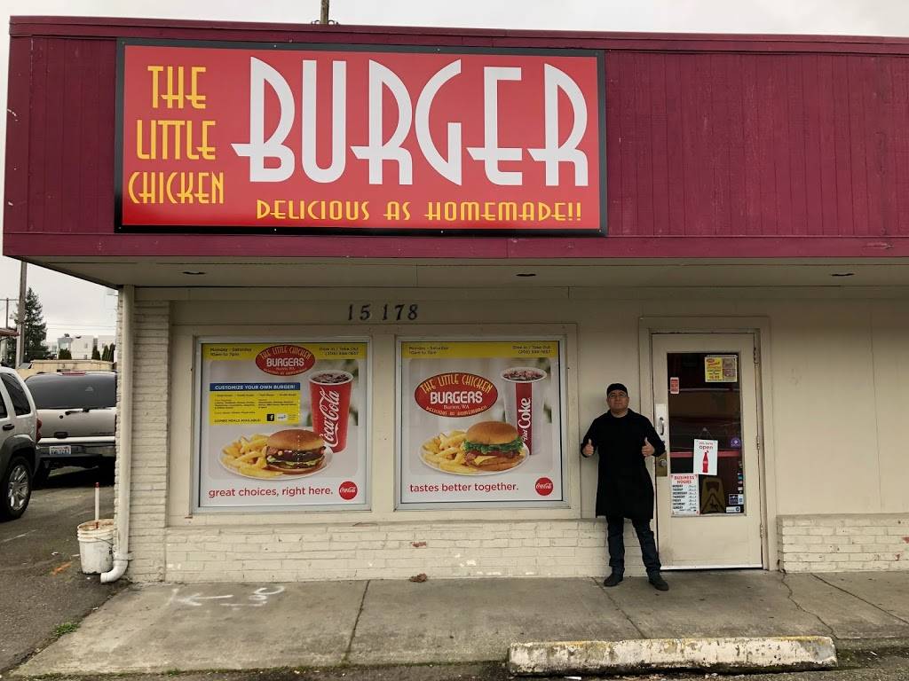The Little Chicken - Burger | restaurant | 15178 8th Ave SW, Burien, WA 98166, USA | 2065961657 OR +1 206-596-1657