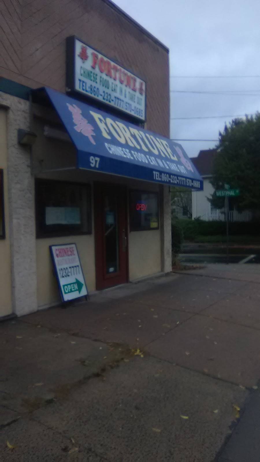 Fortune Chinese Restaurant | restaurant | 97 Prospect Ave, Hartford, CT 06106, USA | 8602327777 OR +1 860-232-7777