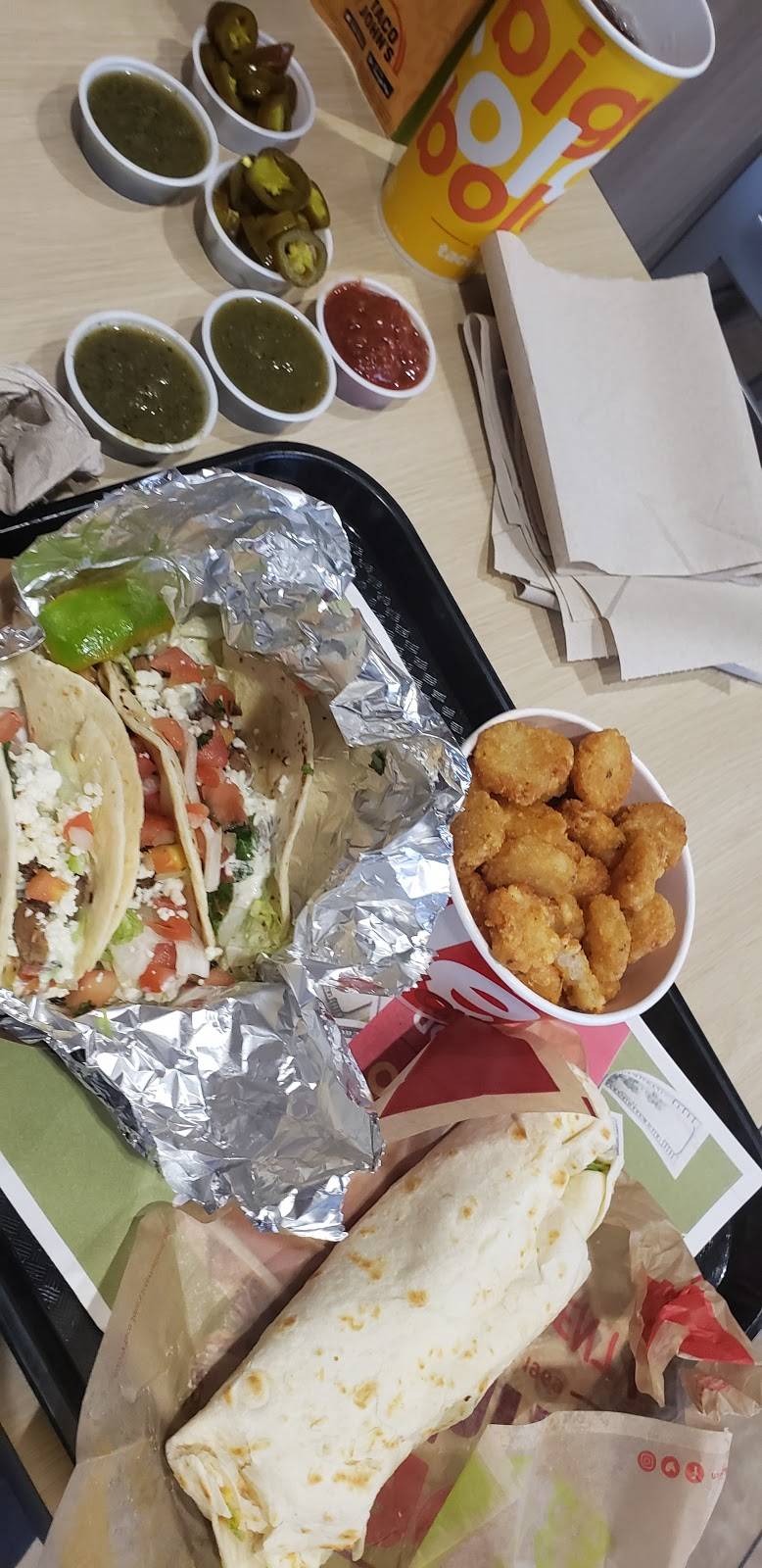 Taco Johns | restaurant | SWC I-25/Hwy 56 Exit 200, Berthoud, CO 80513, USA | 9705322507 OR +1 970-532-2507