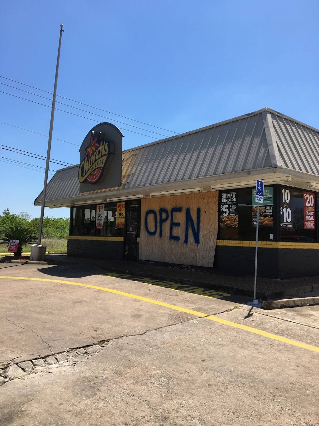 Churchs Chicken | restaurant | 10803 Bissonnet St, Houston, TX 77099, USA | 2819331651 OR +1 281-933-1651