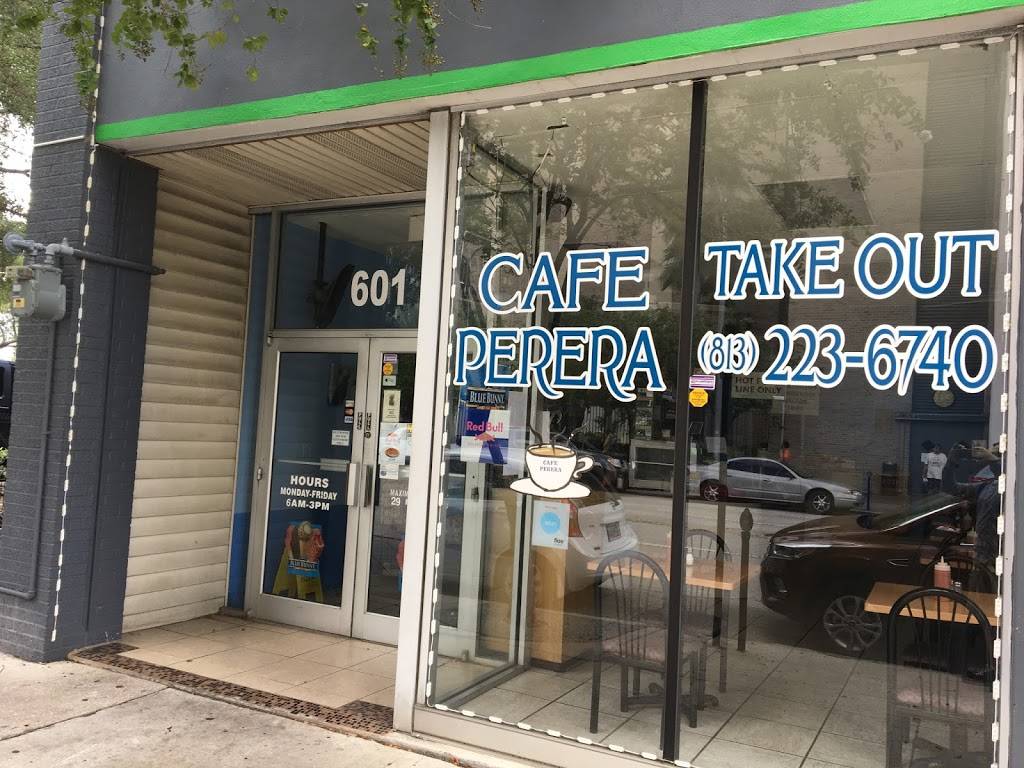 Cafe Perera | restaurant | 601 N Morgan St, Tampa, FL 33602, USA | 8132236740 OR +1 813-223-6740