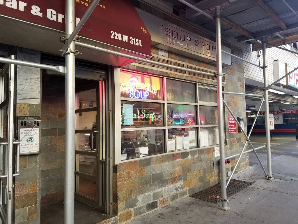 Soup Spot | restaurant | 220 W 31st St #2, New York, NY 10001, USA | 2126438623 OR +1 212-643-8623