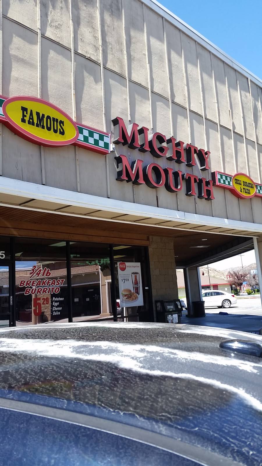 Mighty Mouth Burgers | restaurant | 18545 Soledad Canyon Rd, Santa Clarita, CA 91351, USA | 6612985644 OR +1 661-298-5644