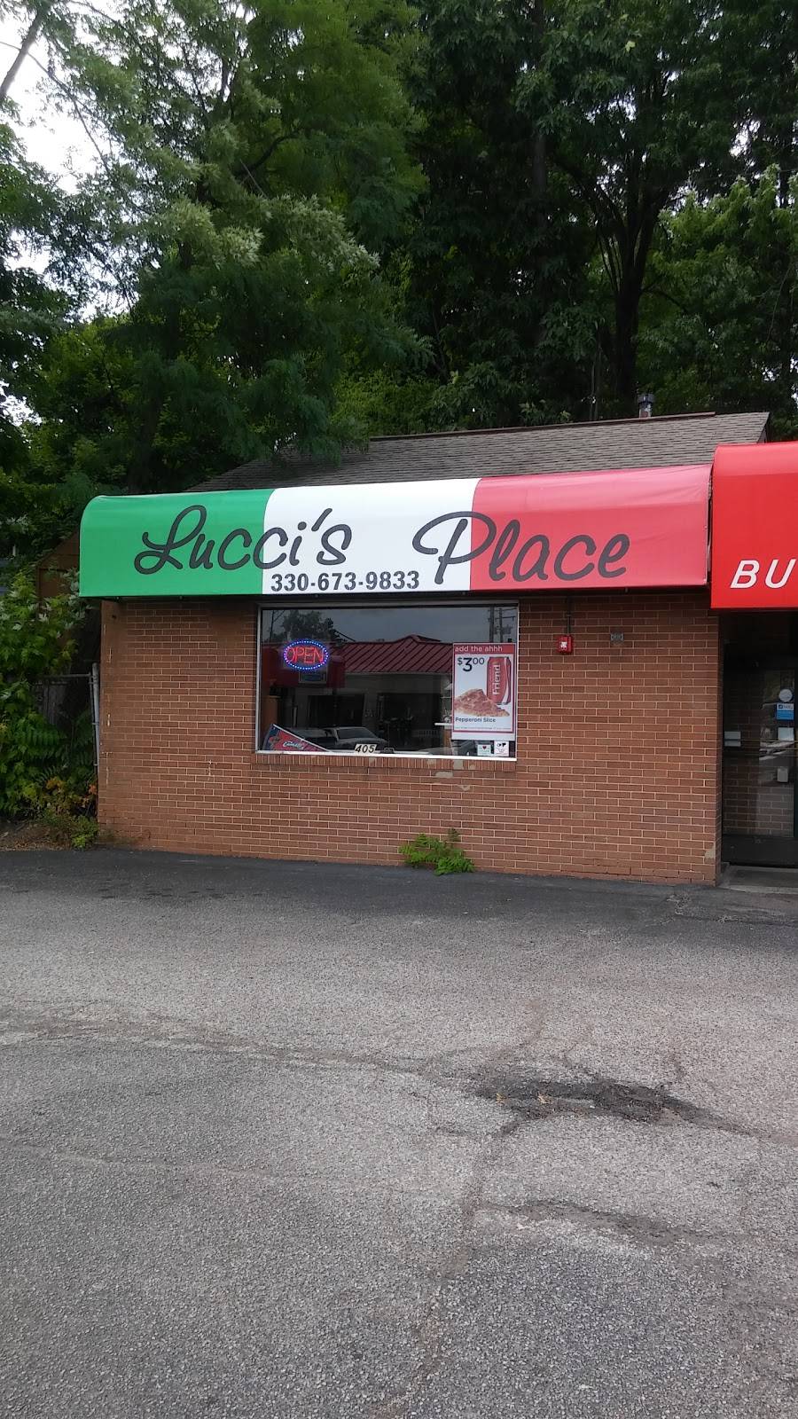 Luccis Place | restaurant | 405 E Main St, Kent, OH 44240, USA | 3306739833 OR +1 330-673-9833