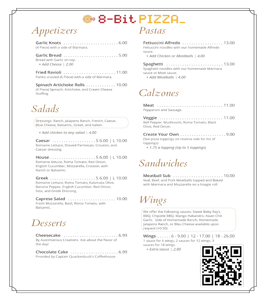 8-Bit Pizza | restaurant | 2026 S Lamar Blvd, Austin, TX 78704, USA | 7379778248 OR +1 737-977-8248