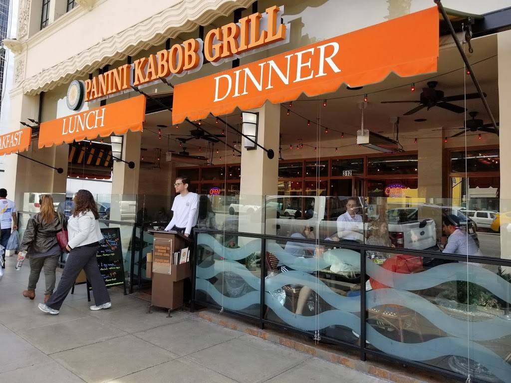 Panini Kabob Grill - Santa Monica | restaurant | 312 Wilshire Blvd, Santa Monica, CA 90401, USA | 4247448854 OR +1 424-744-8854