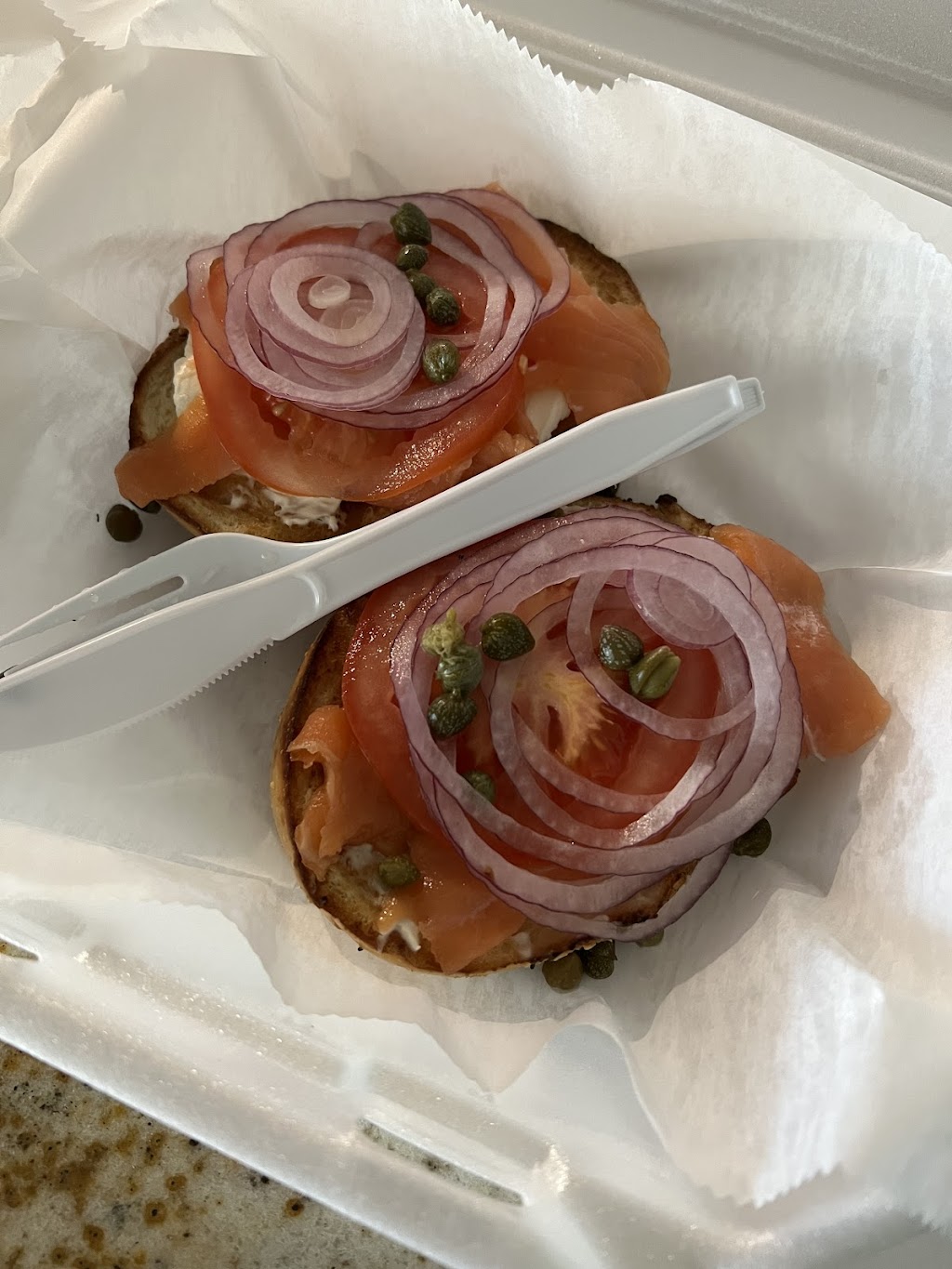 New York Bagel | cafe | 4534 W Village Dr, Tampa, FL 33624, USA | 8139683324 OR +1 813-968-3324