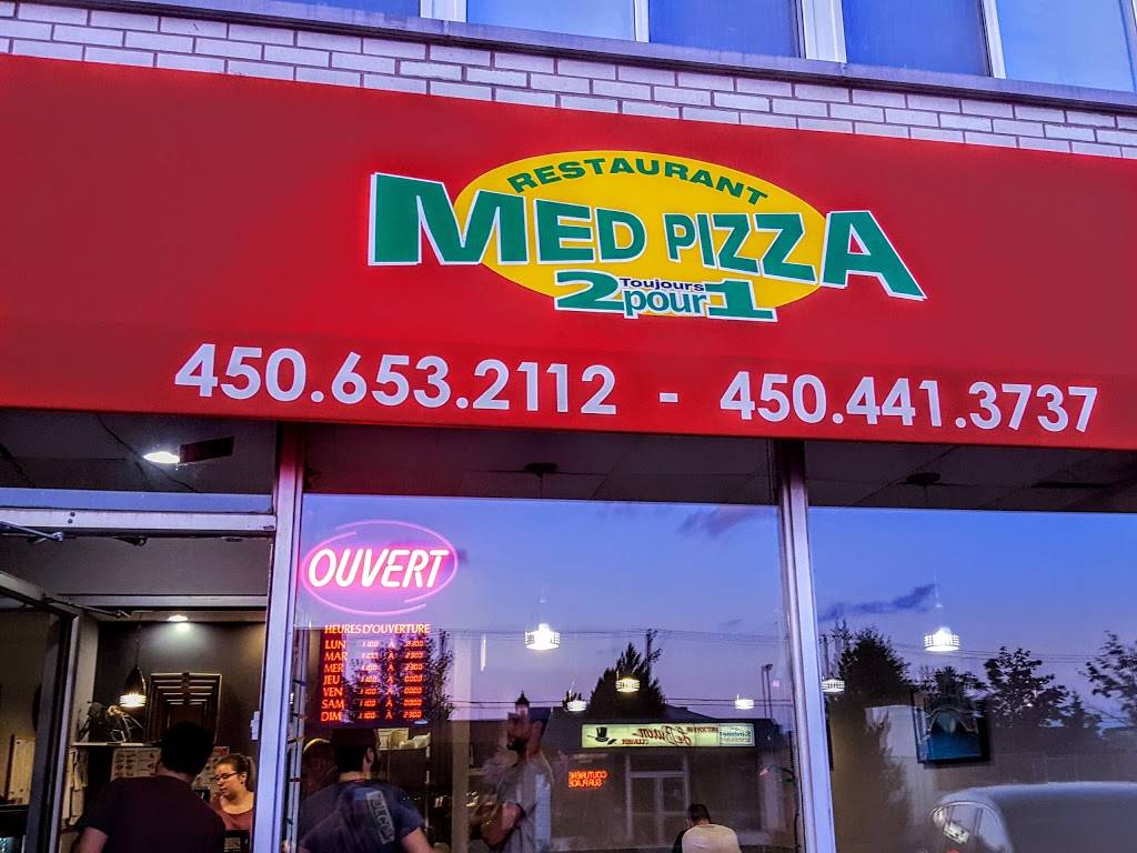 Med Pizza | meal delivery | 1394, rue Montarville, Saint-Bruno-de-Montarville, QC J3V 3T5, Canada | 4506532112 OR +1 450-653-2112