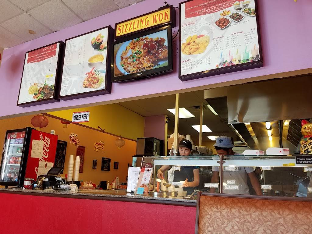 sizzling wok | restaurant | 17700 US-281 #430, San Antonio, TX 78232, USA | 2104953888 OR +1 210-495-3888