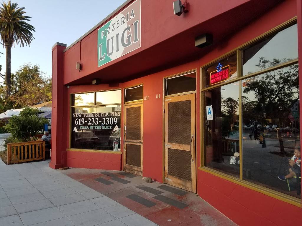 Pizzeria Luigi | restaurant | 1137 25th St, San Diego, CA 92102, USA | 6192333309 OR +1 619-233-3309