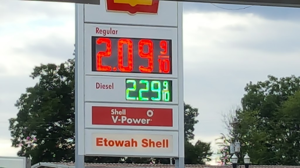 Shell | restaurant | 901 Tennessee Ave, Etowah, TN 37331, USA | 4232635926 OR +1 423-263-5926