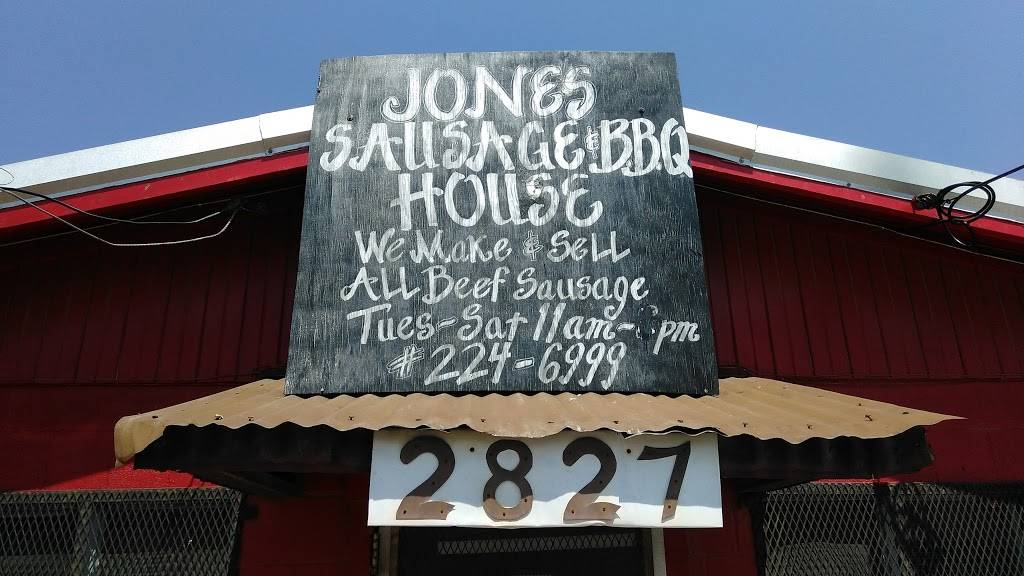 Jones Sausage & BBQ House | restaurant | 3139, 2827 Martin Luther King Dr, San Antonio, TX 78220, USA | 2102246999 OR +1 210-224-6999