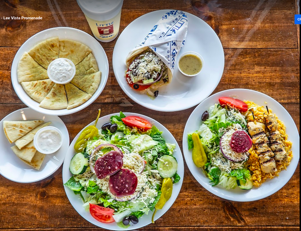 Little Greek Fresh Grill - Lee Vista Promenade | restaurant | 6756 Eagle Watch Dr, Orlando, FL 32822, USA | 4072511411 OR +1 407-251-1411