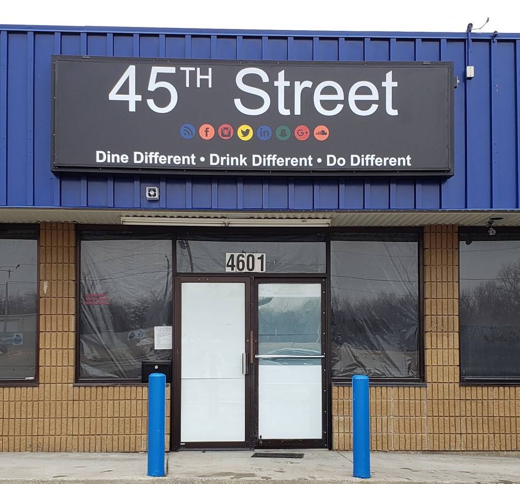 45th Street | restaurant | 4601 S SW Topeka Blvd, Topeka, KS 66609, USA | 7852156121 OR +1 785-215-6121
