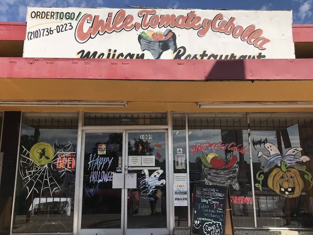Chile Tomate & Cebolla Mexican | restaurant | 1009 Donaldson Ave, San Antonio, TX 78228, USA | 2107360223 OR +1 210-736-0223