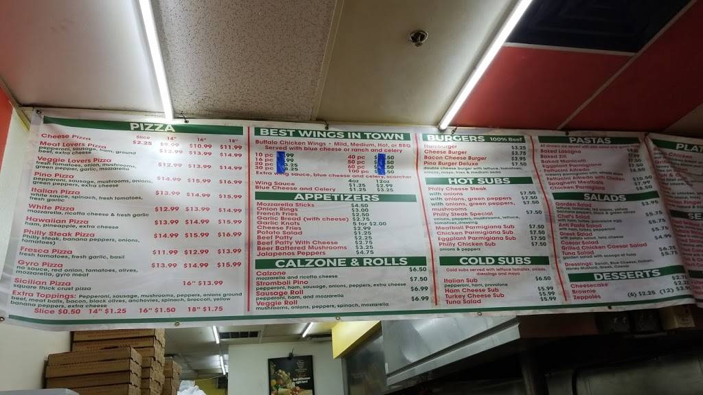 Pizza Pino | meal delivery | 5529 S 78th St, Tampa, FL 33619, USA | 8136714200 OR +1 813-671-4200