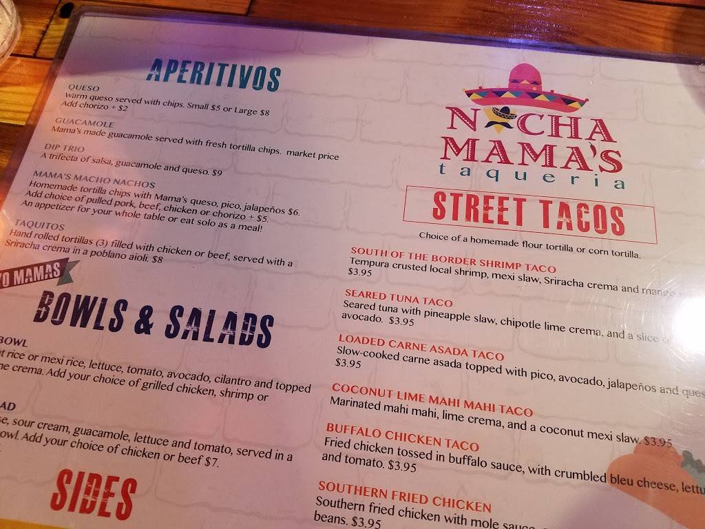 Nacha Mamas Taqueria - Downtown | restaurant | 5368, 100 A Spring St, Charleston, SC 29403, USA | 8437183279 OR +1 843-718-3279