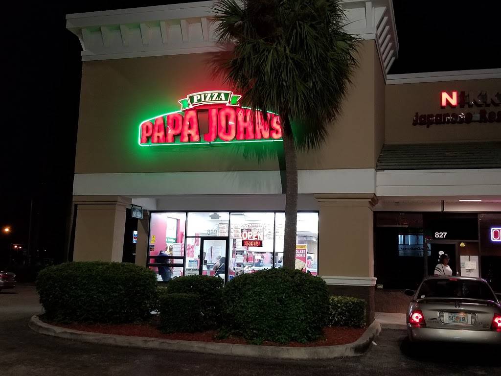Papa Johns Pizza | restaurant | 829 N Homestead Blvd, Homestead, FL 33030, USA | 3052476757 OR +1 305-247-6757