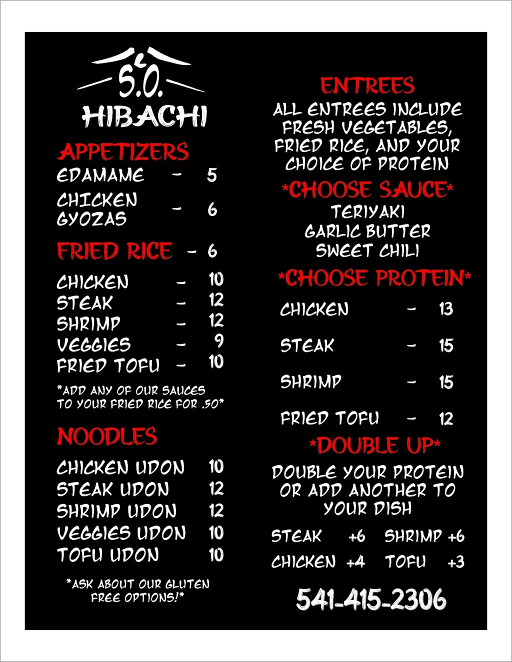 Southern Oregon Hibachi Food Truck | restaurant | 245 W Valley View Rd, Talent, OR 97540, USA | 5414152306 OR +1 541-415-2306