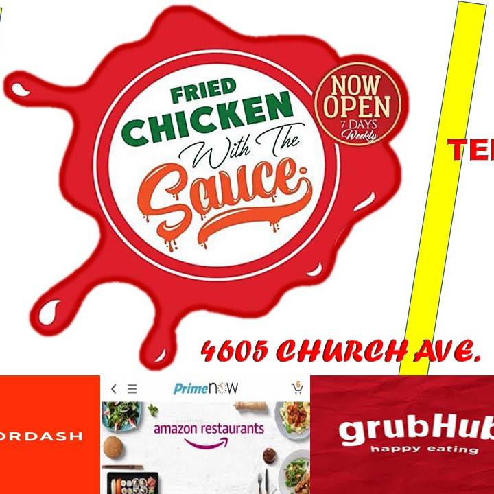 FRIED CHICKEN WITH THE SAUCE | restaurant | 4605 Church Ave, Brooklyn, NY 11203, USA | 8883372823 OR +1 888-337-2823