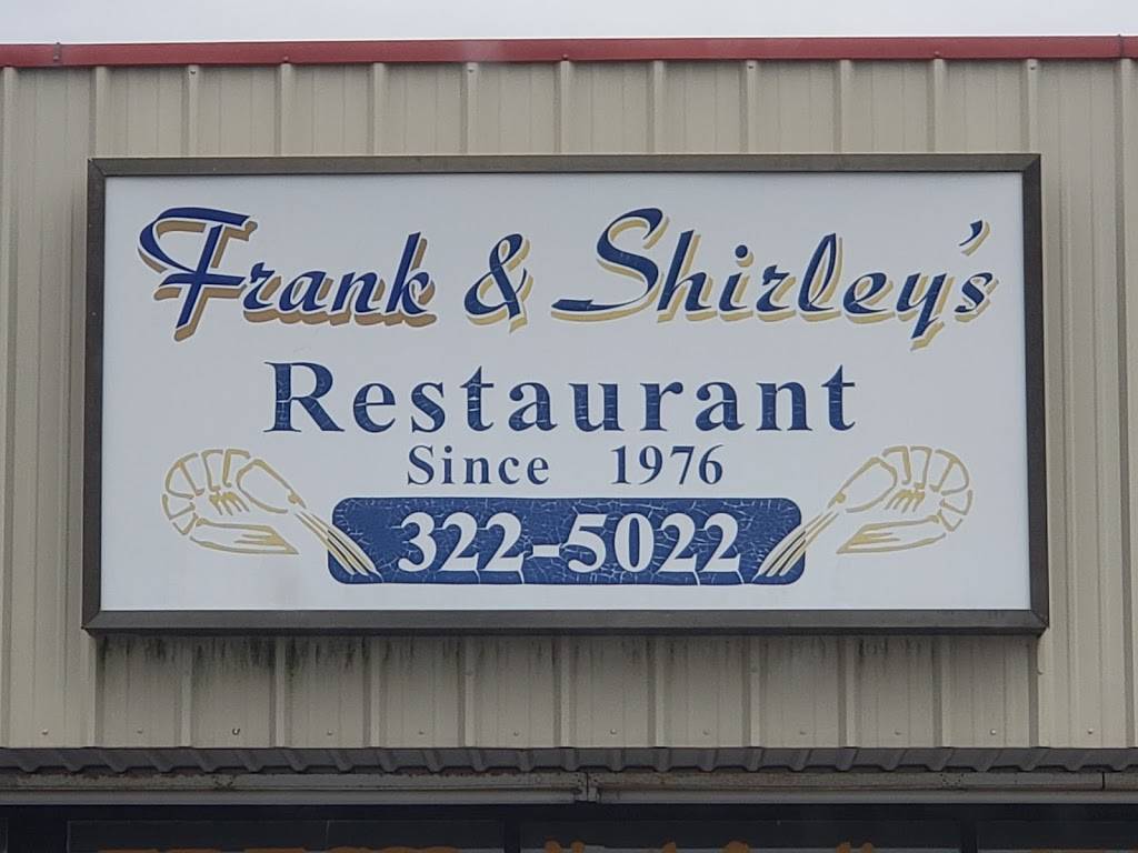 Frank & Shirleys | restaurant | 24811 NC-33, Aurora, NC 27806, USA | 2523225022 OR +1 252-322-5022