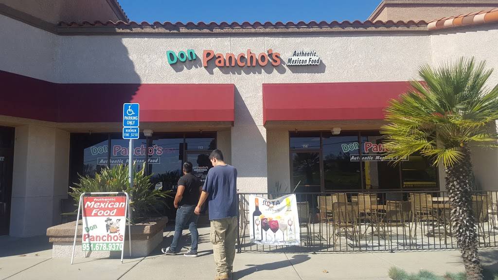 Don Panchos Mexican Food | restaurant | 32475 Clinton Keith Rd, Wildomar, CA 92595, USA | 9516789370 OR +1 951-678-9370
