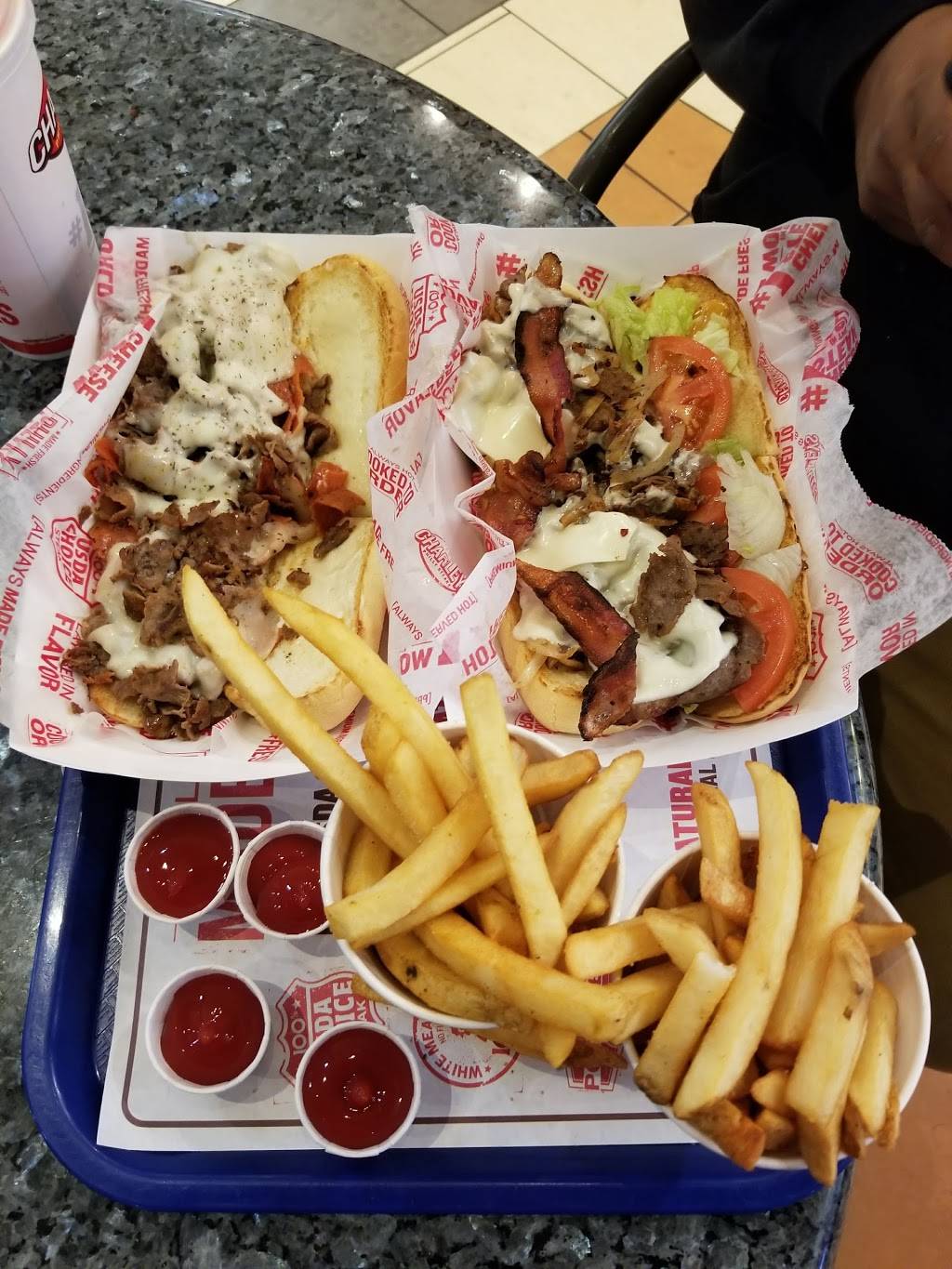 Charleys Philly Steaks | restaurant | 521 E Shaw Ave Ste 103, Fresno, CA 93710, USA | 5592250128 OR +1 559-225-0128