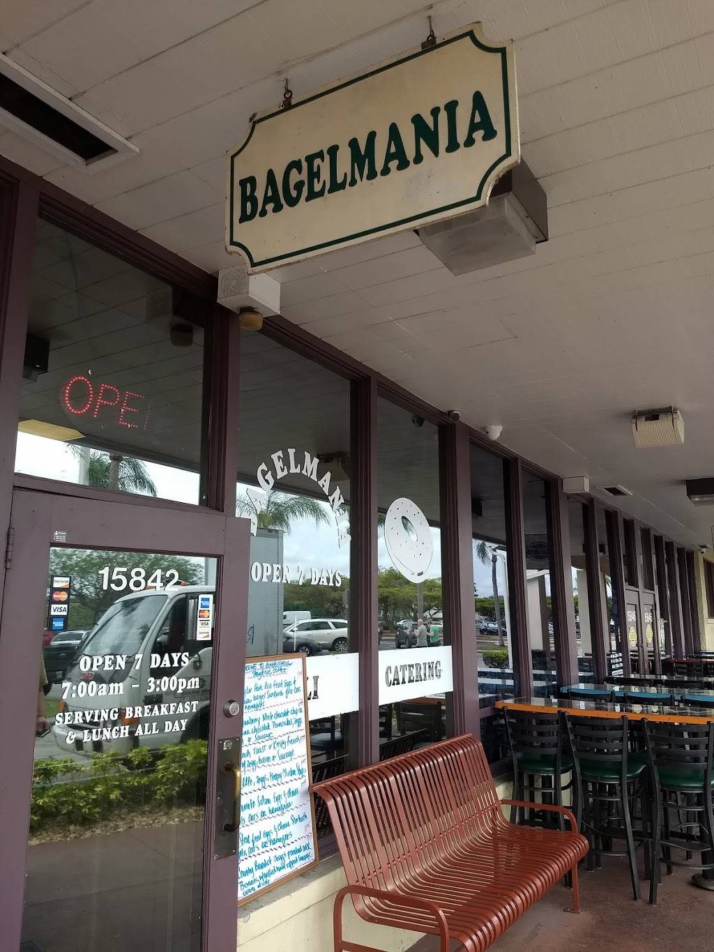 Bagelmania Restaurant | restaurant | 15842 FL-84, Sunrise, FL 33326, USA | 9543848090 OR +1 954-384-8090